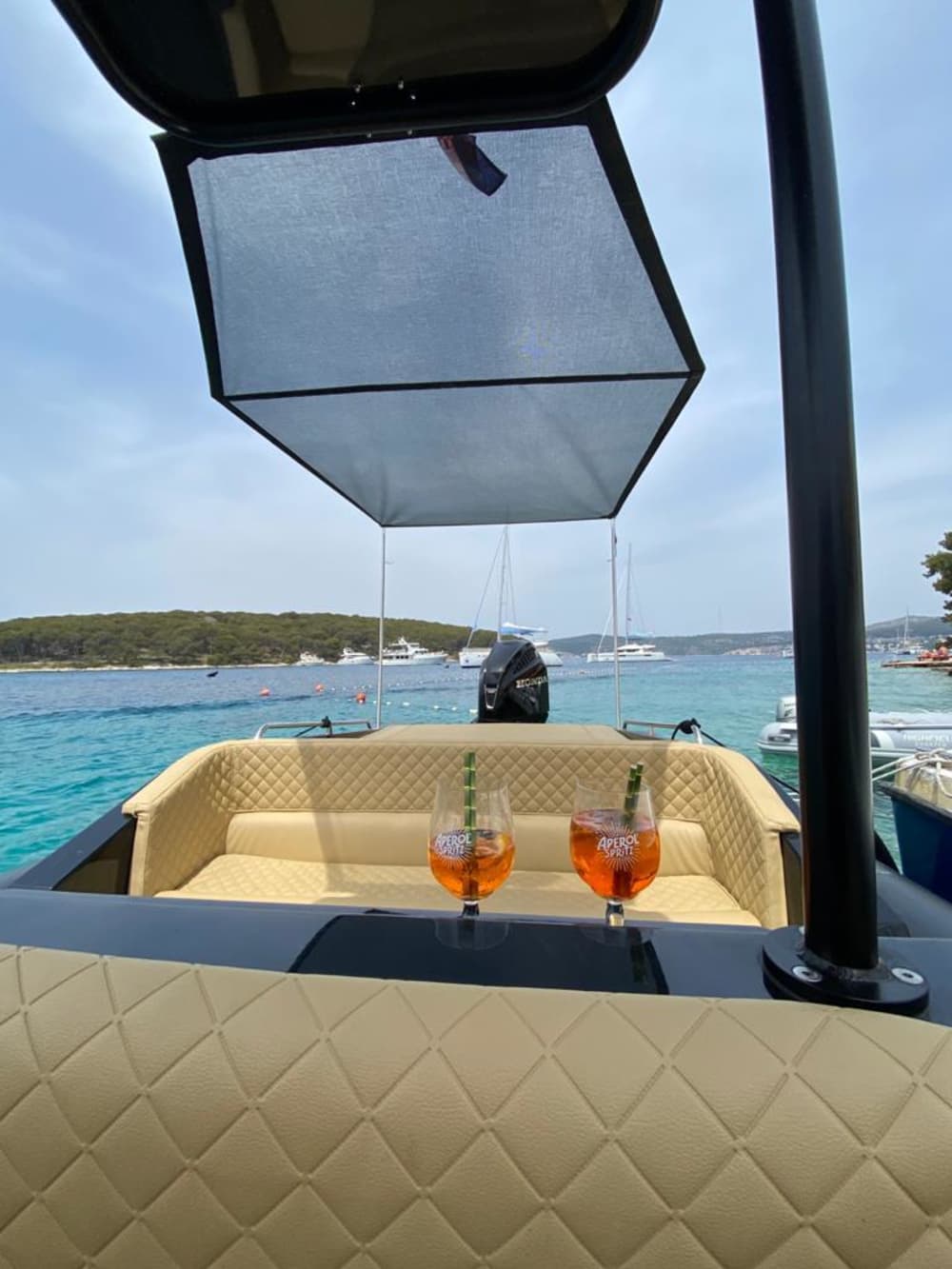 Πανοραμική περιήγηση στο ηλιοβασίλεμα του Σπλιτ