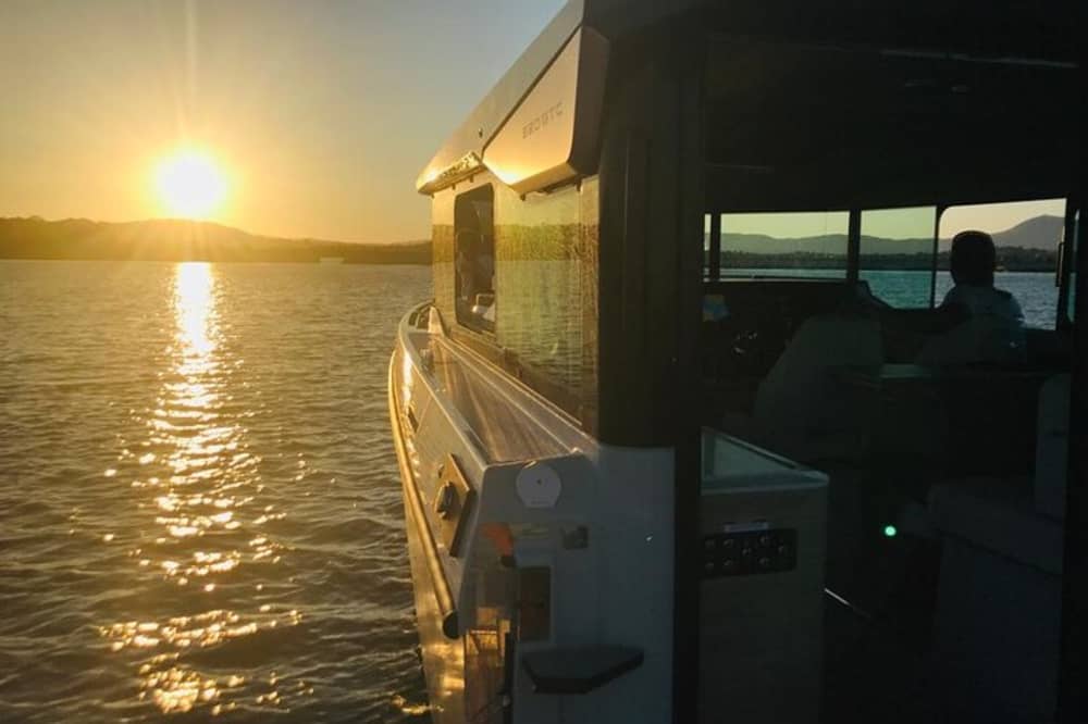 2 uur cruisen bij zonsondergang