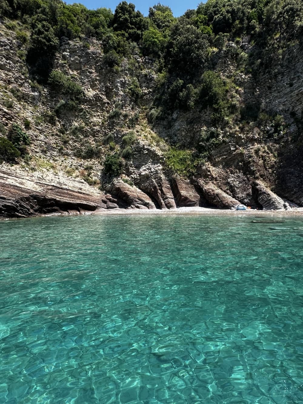 Private boat trip around Bar on a motorboat