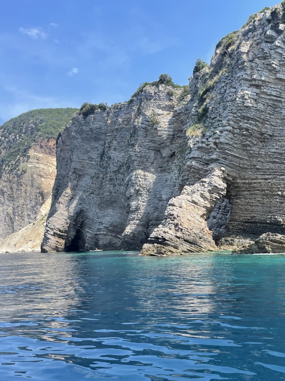 Private boat trip around Bar on a motorboat