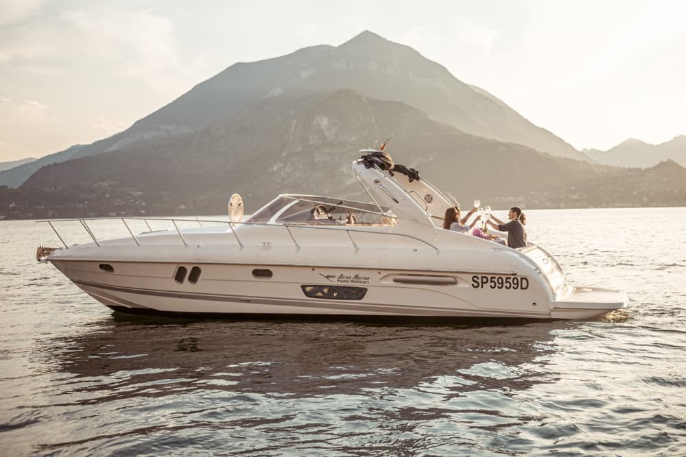 Half-day luxury on a motor yacht