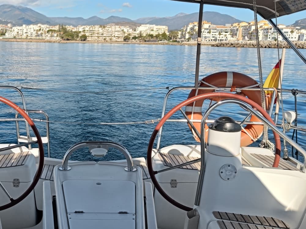 Een hele dag zeilen in Marbella.
