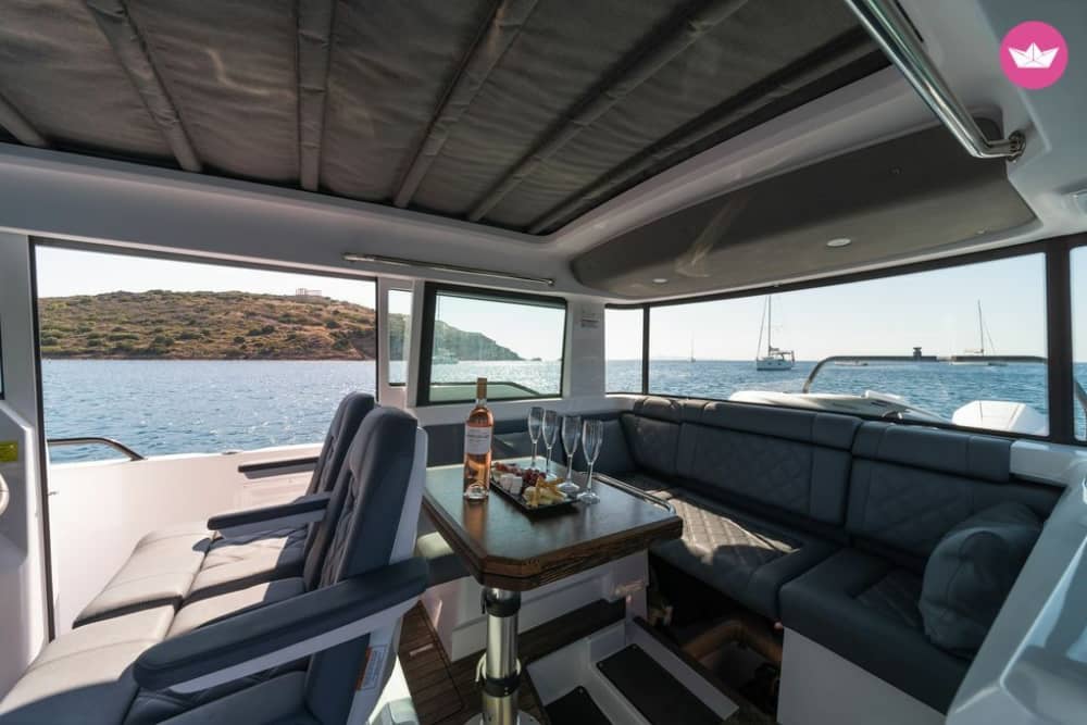 Explore Athens by boat: A full day on the water aboard a motorboat