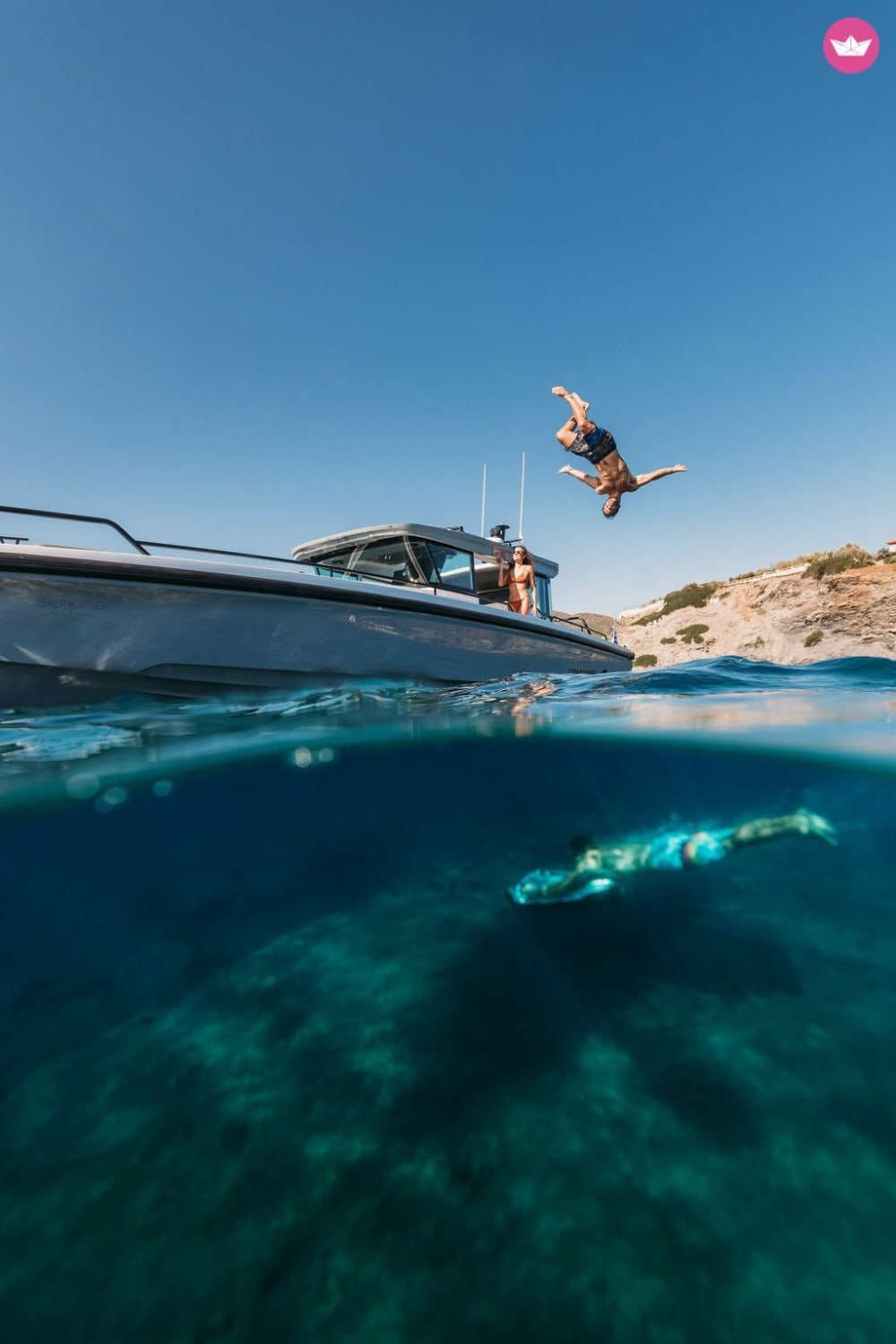 Explore Athens by boat: A full day on the water aboard a motorboat