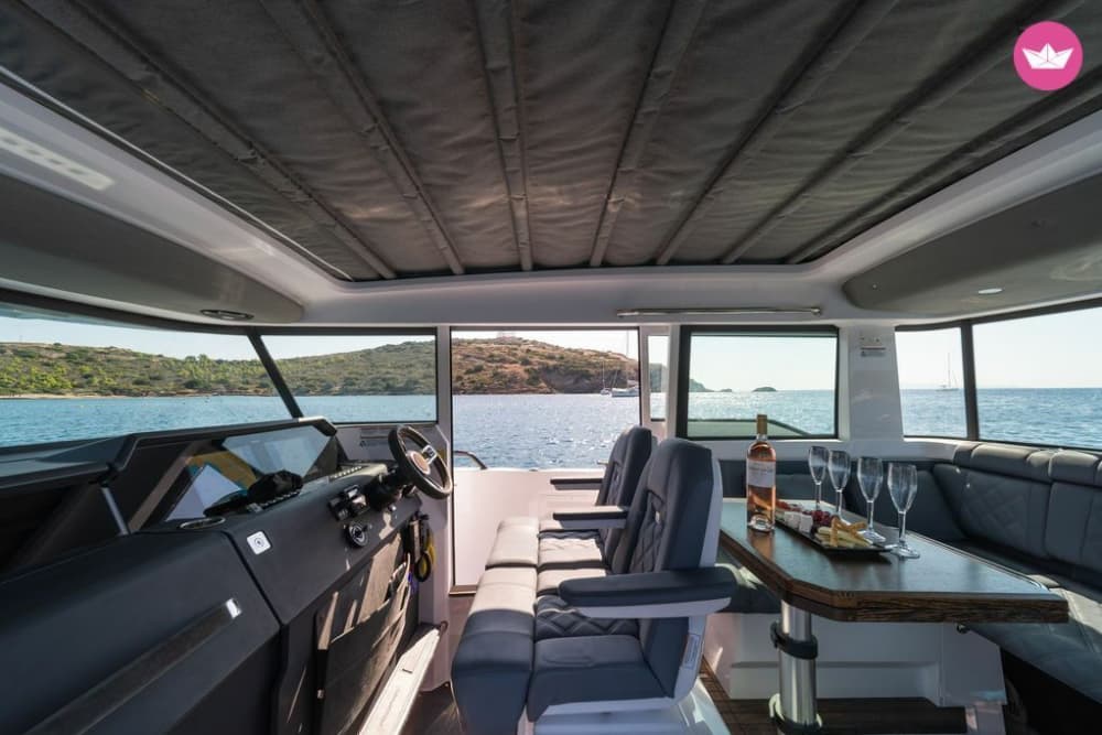 Explore Athens by boat: A full day on the water aboard a motorboat