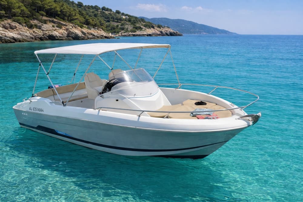 Een magische dag in Nice op een motorboot.