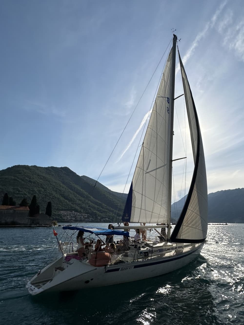 Journée complète de voile à Perast