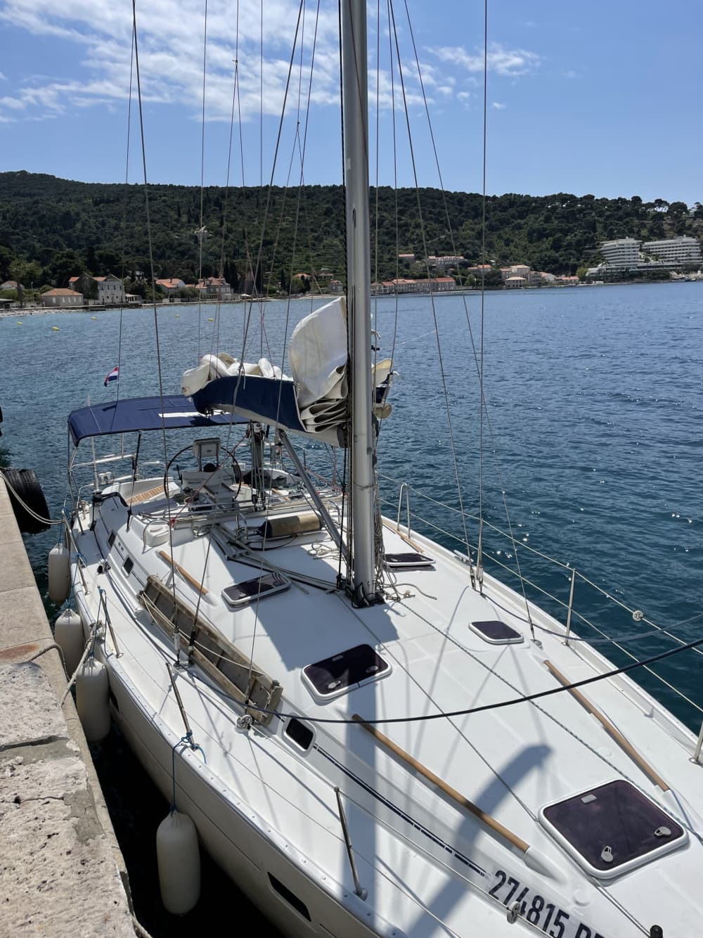 Experiencia de navegación de día completo en velero en Dubrovnik.