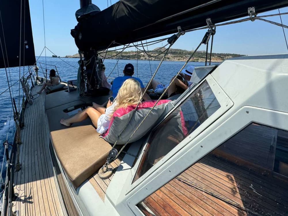 Luxury 7-Hour Sailing Adventure in Rhodes