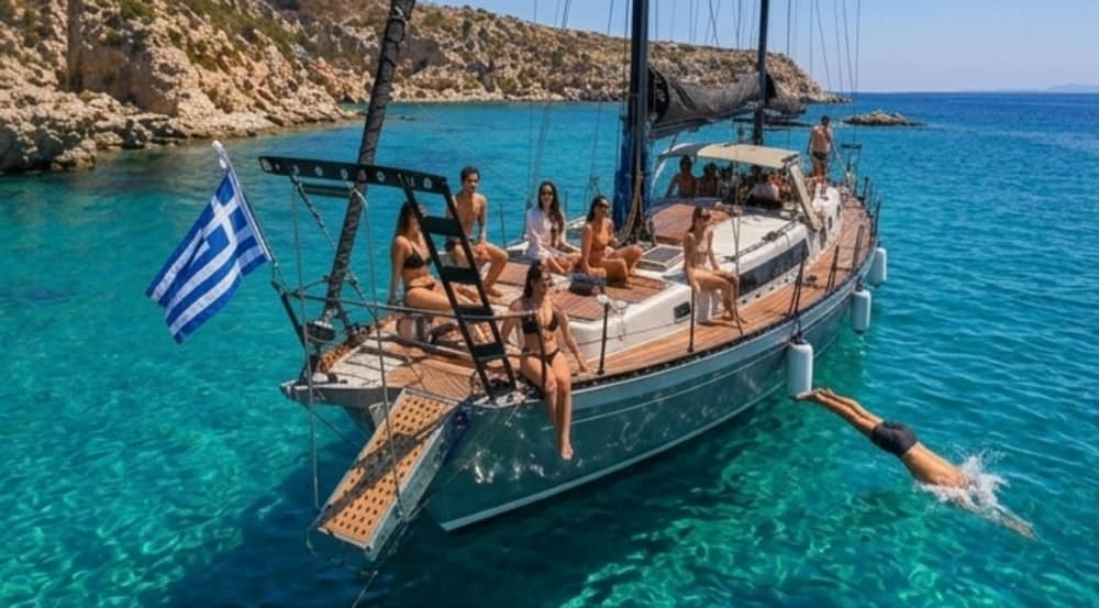 Luxury 7-Hour Sailing Adventure in Rhodes