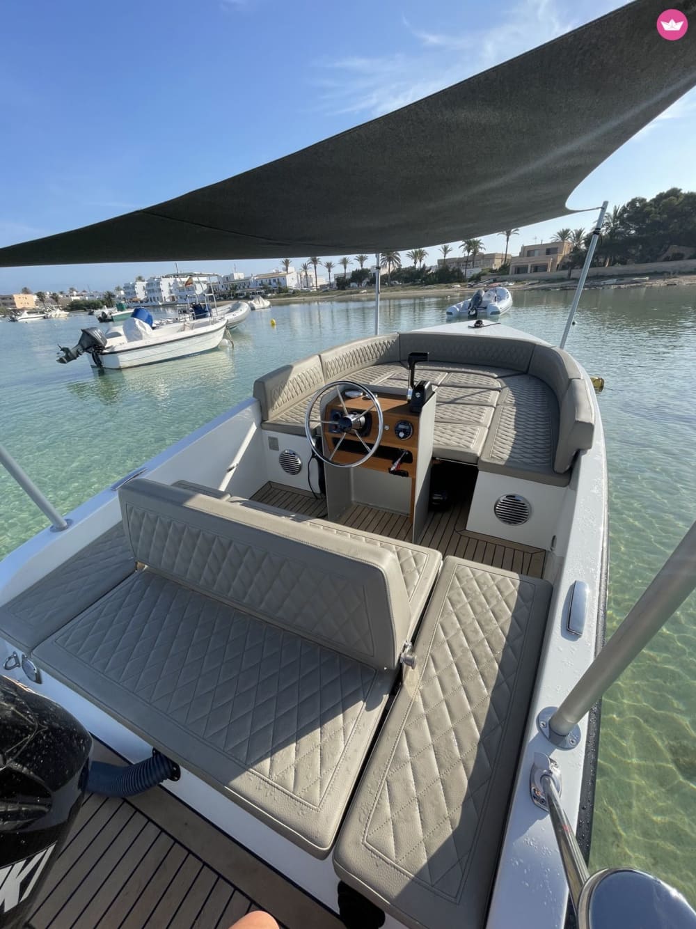 Excursion privée d'une journée en bateau : Formentera Paradise