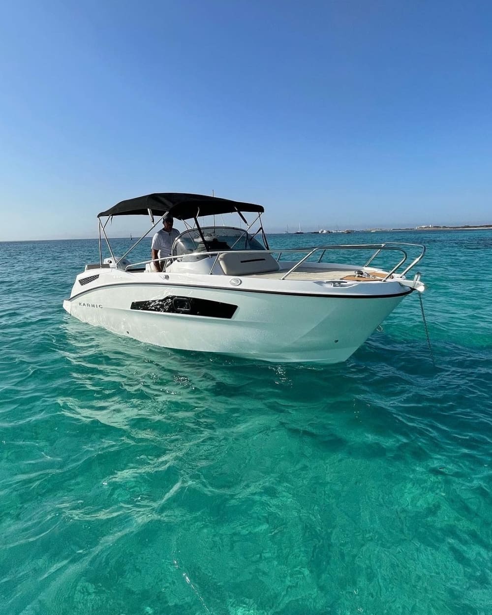 Experiência de um dia inteiro em um barco em Formentera