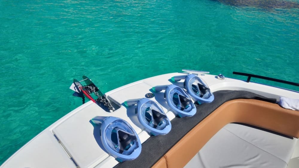 Private sunset boat trip with cava 🍾 | ALL INCLUSIVE (skipper + fuel) – 2h in Palma