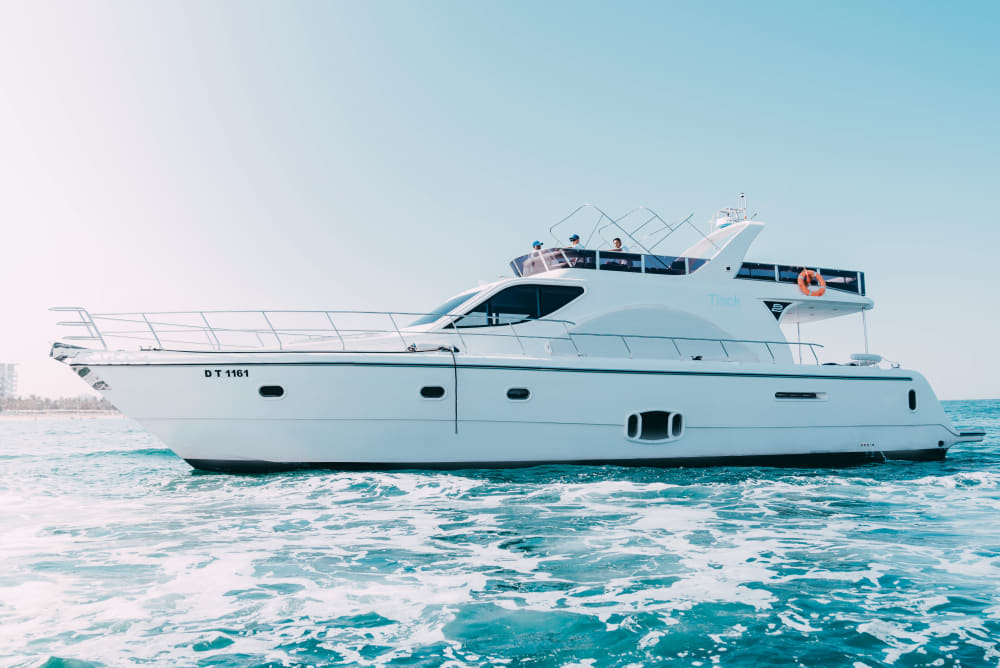Charter a 75 FT Yacht in Dubai for Up to 30 Guests at an Excellent Rate