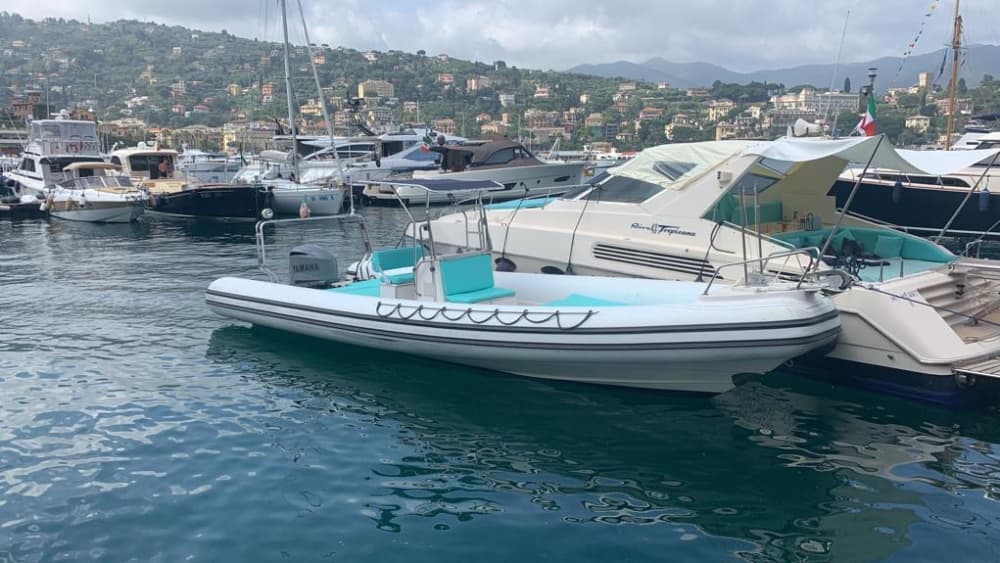 Portofino'da motorlu tekneyle geçirilen bir gün