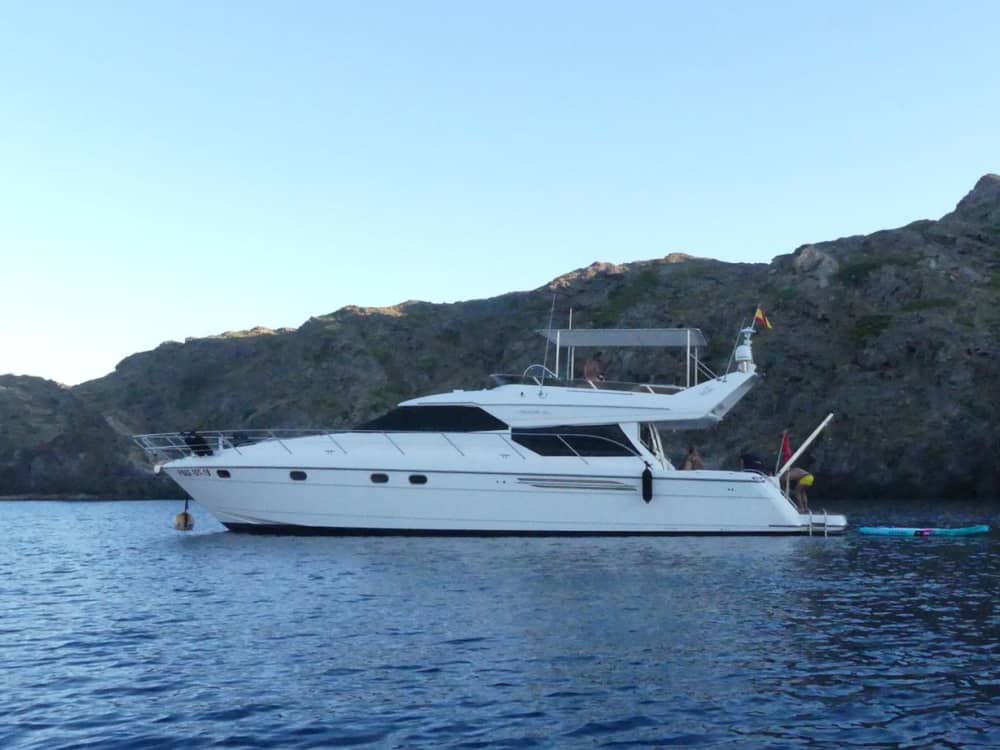 2h45 de luxe à bord d'un yacht à moteur