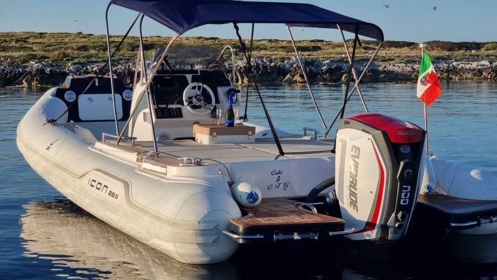 4 uur om Isola delle Femmine te ontdekken op een motorboot