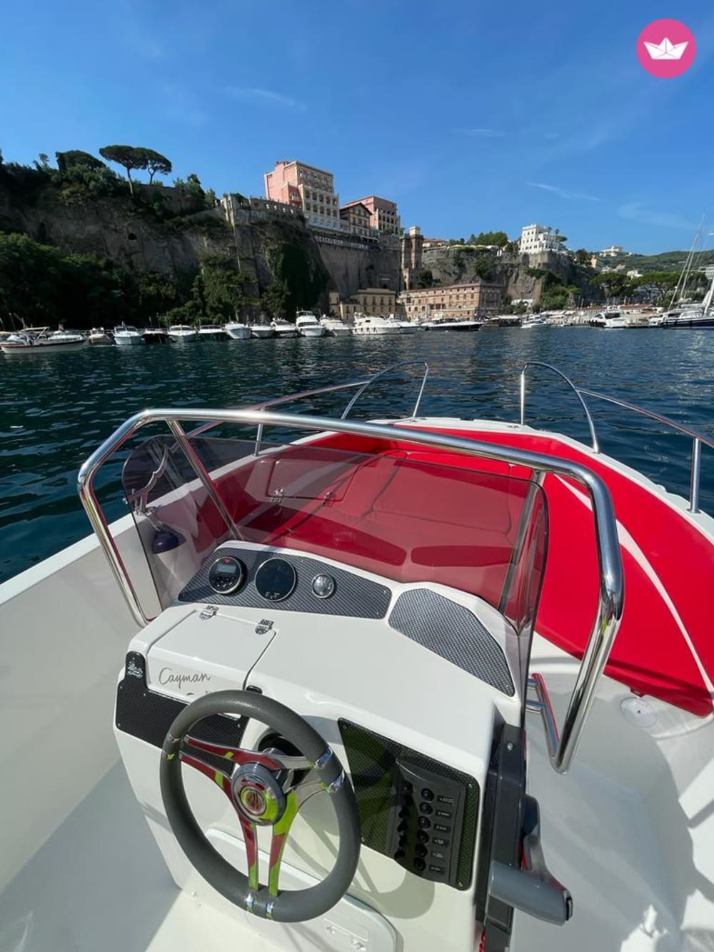 Äventyr till sjöss: Cayman 585-tur från Sorrento till Amalfikusten