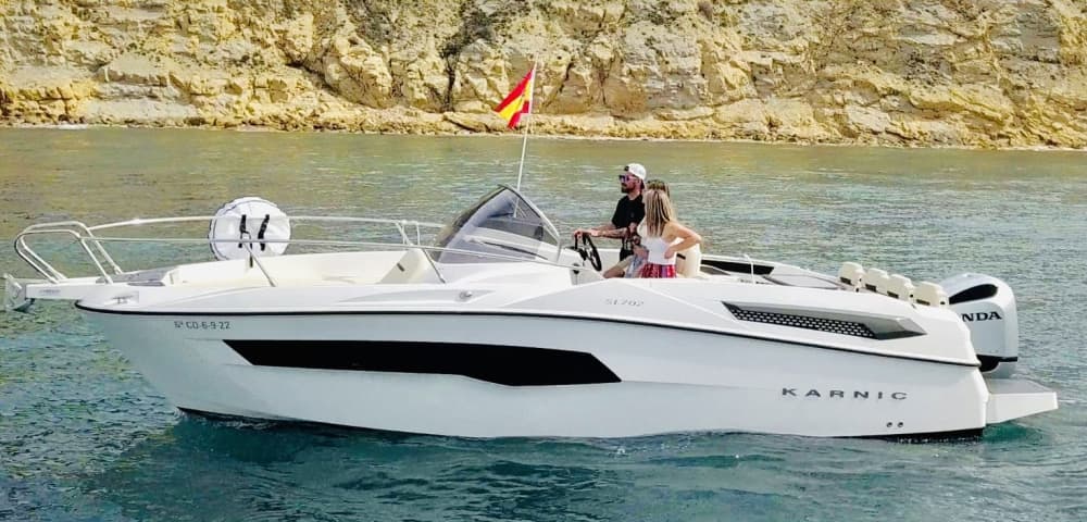 One day around Xàbia: Enjoy 8h of discovery on a motorboat
