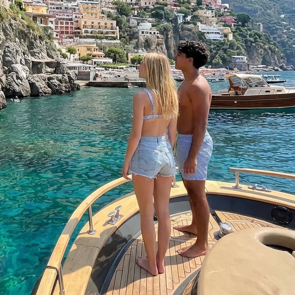 Entdecken Sie die geheimen Ecken von Capri mit einem privaten Boot und einem ortskundigen Skipper