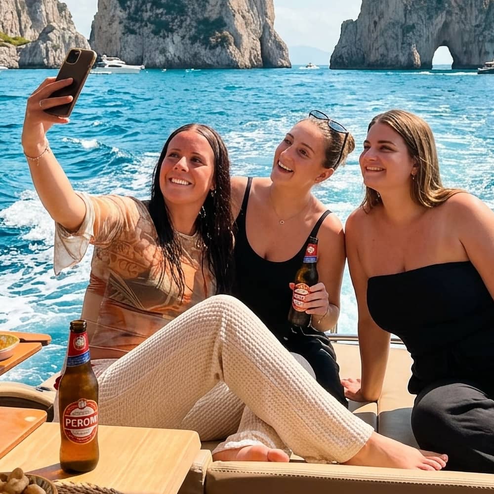 Capri or Amalfi Coast Escape: Half-Day Boat Tour with Swim & Relax