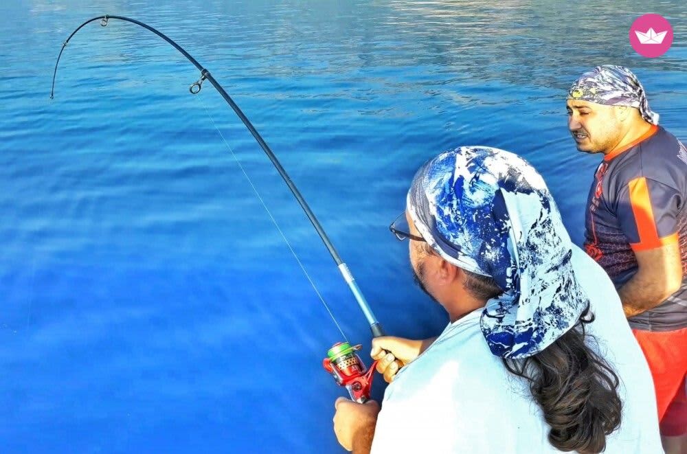 Halbtagesausflug in die Bucht von Antalya: Meer, Küste und Angelerlebnis