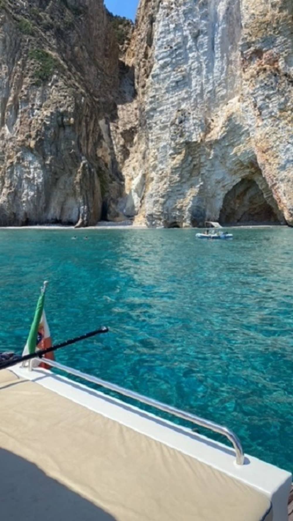 Discover Porto Badino on a full-day trip on a motorboat