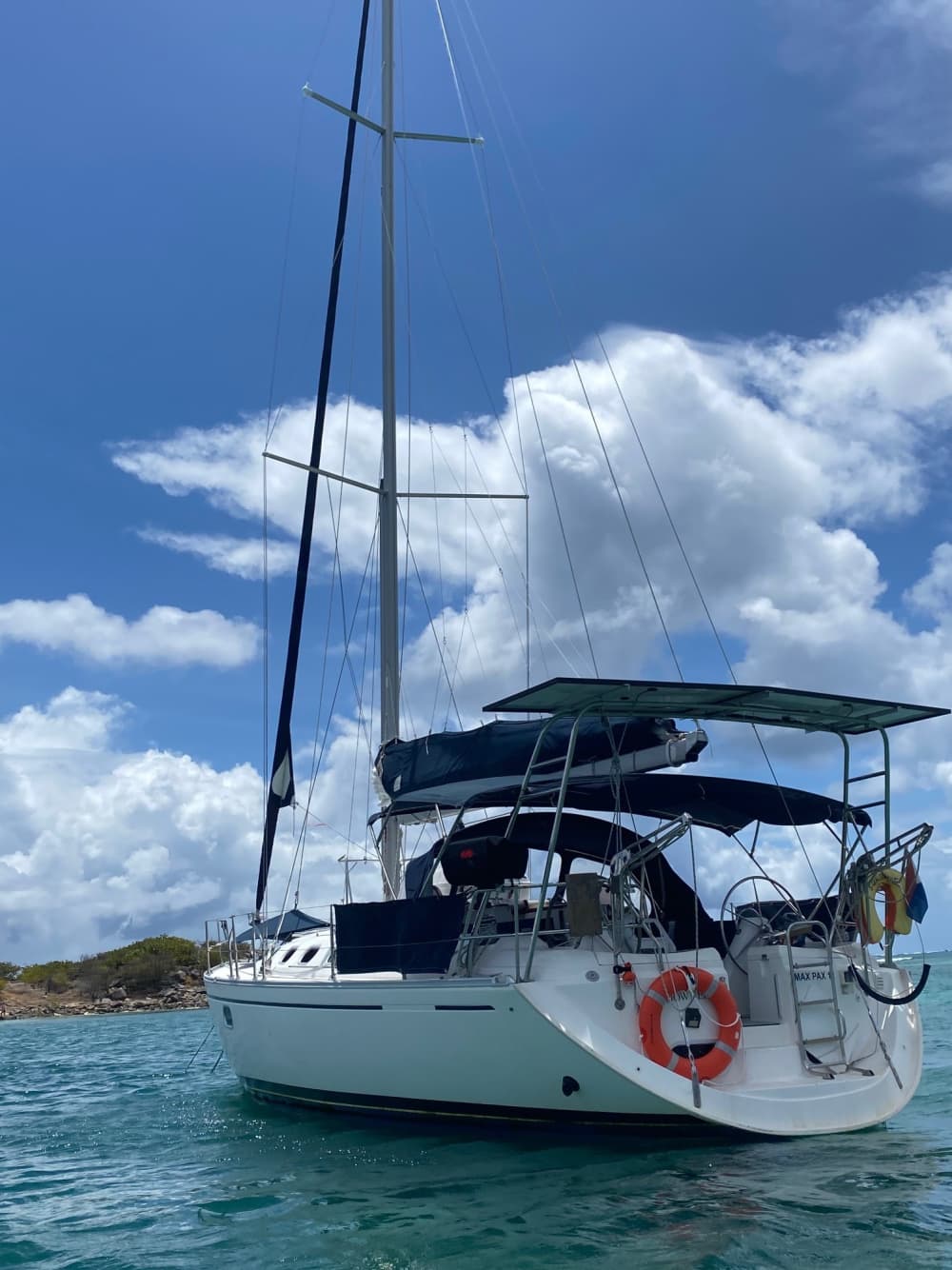 Celodenní pronájem plachetnice v Simpson Bay