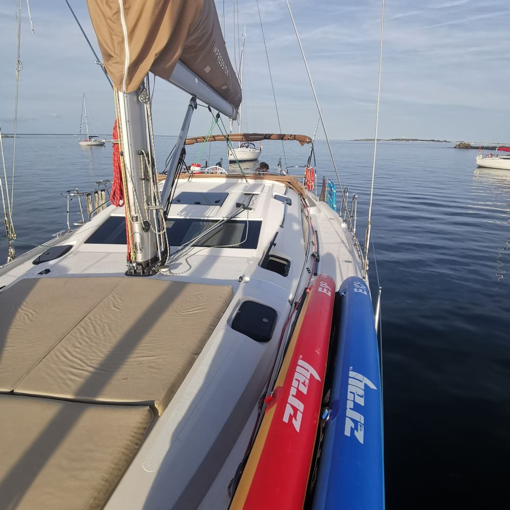Détente à La Trinité-sur-Mer : 9h de soleil sur un voilier