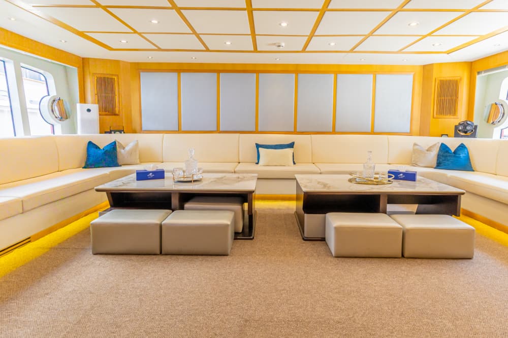 Exceptional Dubai Luxury Yacht Service | 75-Guest Capacity