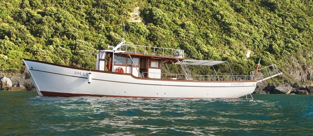 Una giornata nei dintorni di Forio: goditi 9 ore di esplorazione a bordo di un motoscafo.