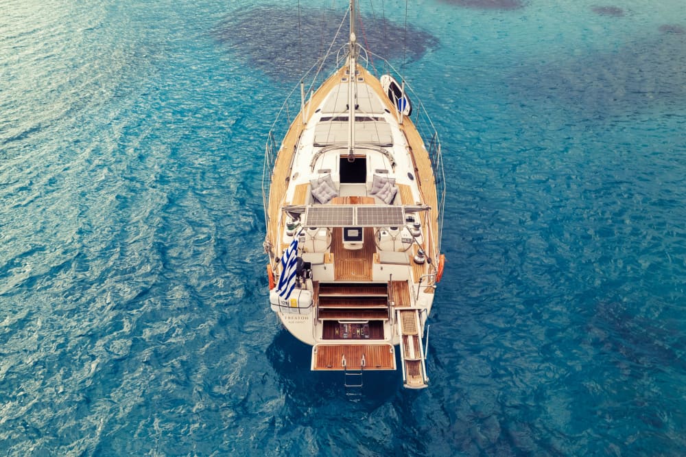 Private Sunset Trip to Dia island on a luxurious sailing yacht