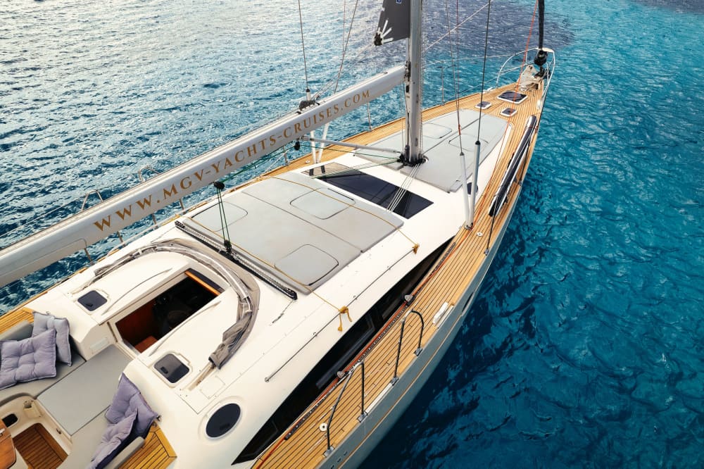 Private Sunset Trip to Dia island on a luxurious sailing yacht