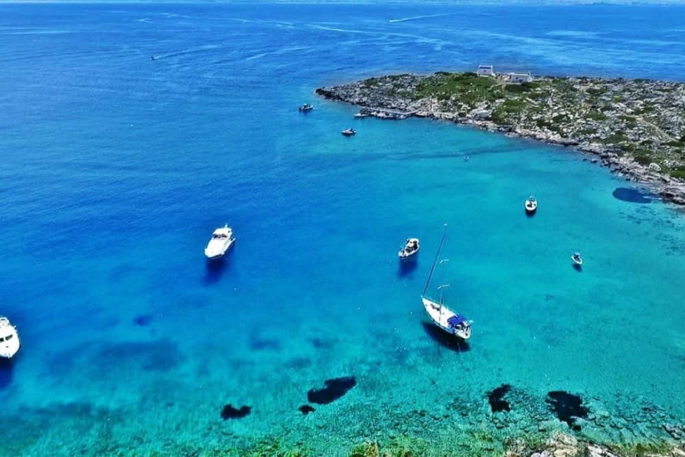 Private Sunset Trip to Dia island on a luxurious sailing yacht