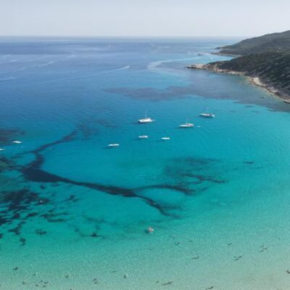 Erkunden Sie Cagliaris verborgene, wunderschöne Küste auf einem Katamaran.