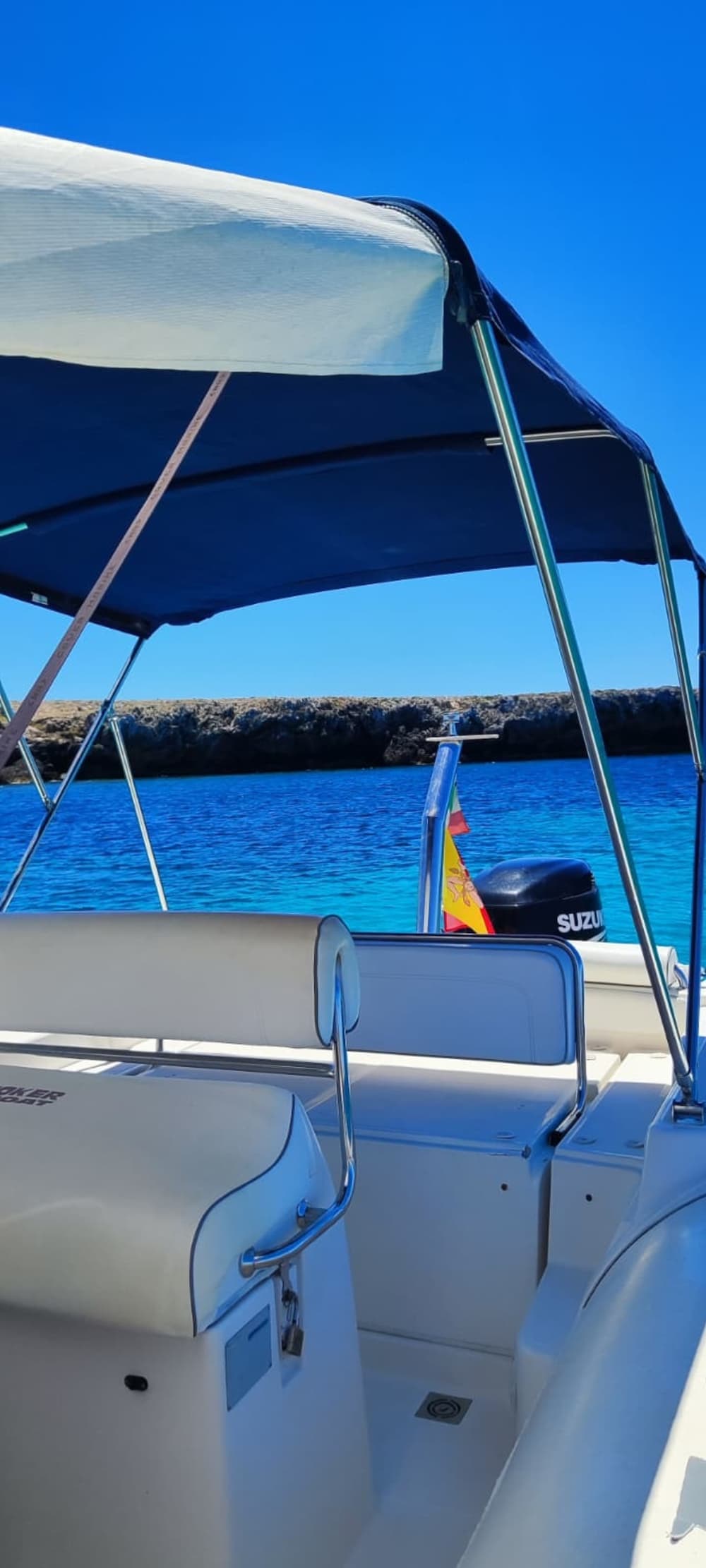 Geniet van 8 uur op een motorboot in Marsala.