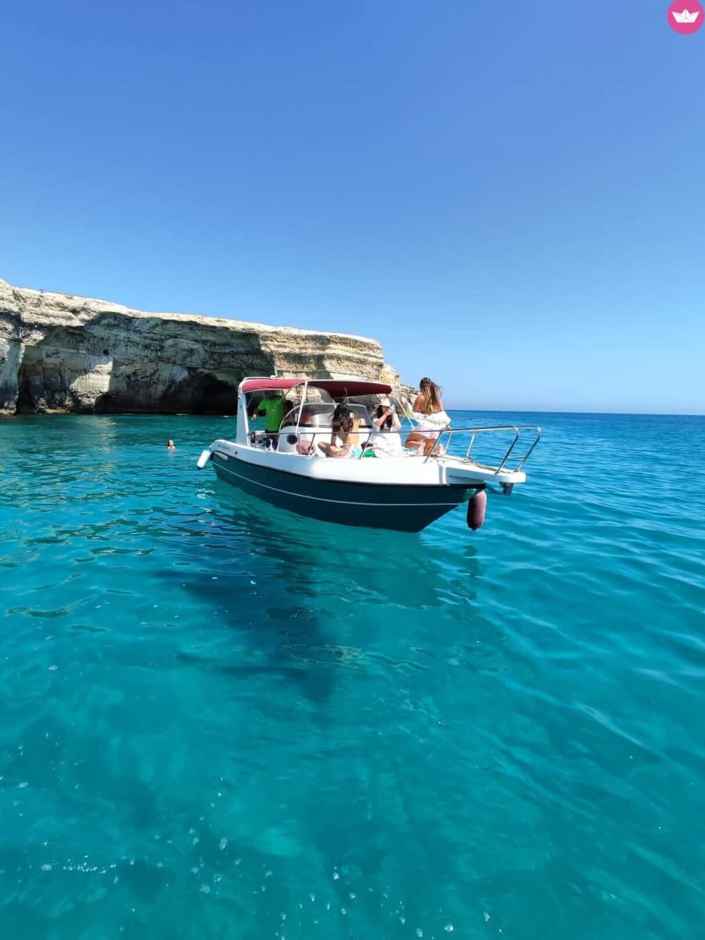 3 ore per scoprire San Foca in motoscafo