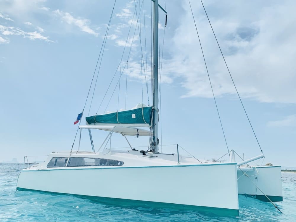 Ganztägiges Segelerlebnis nach Formentera oder Süd-Ibiza