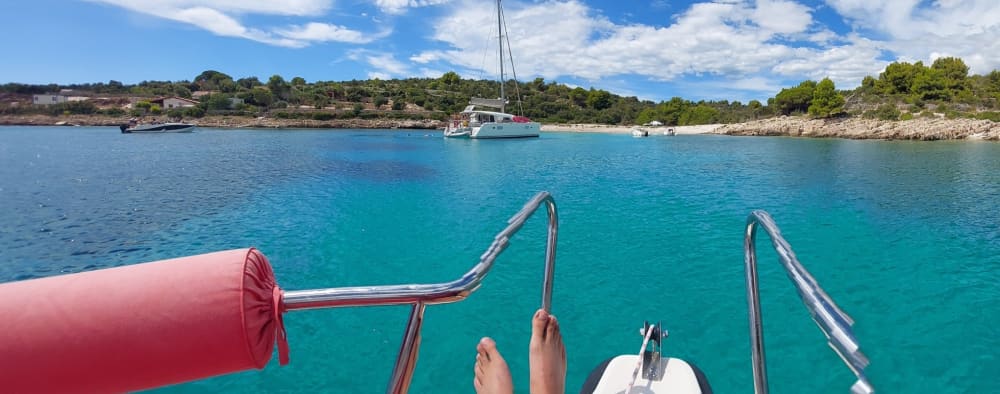 Crystalline experience: Discover Trogir on a motorboat