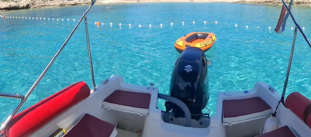Crystalline experience: Discover Trogir on a motorboat