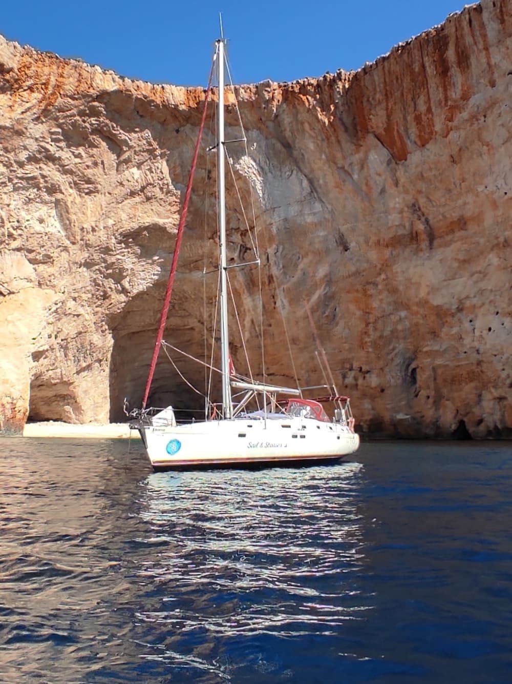 8h of sailing along the coast of Zakynthos