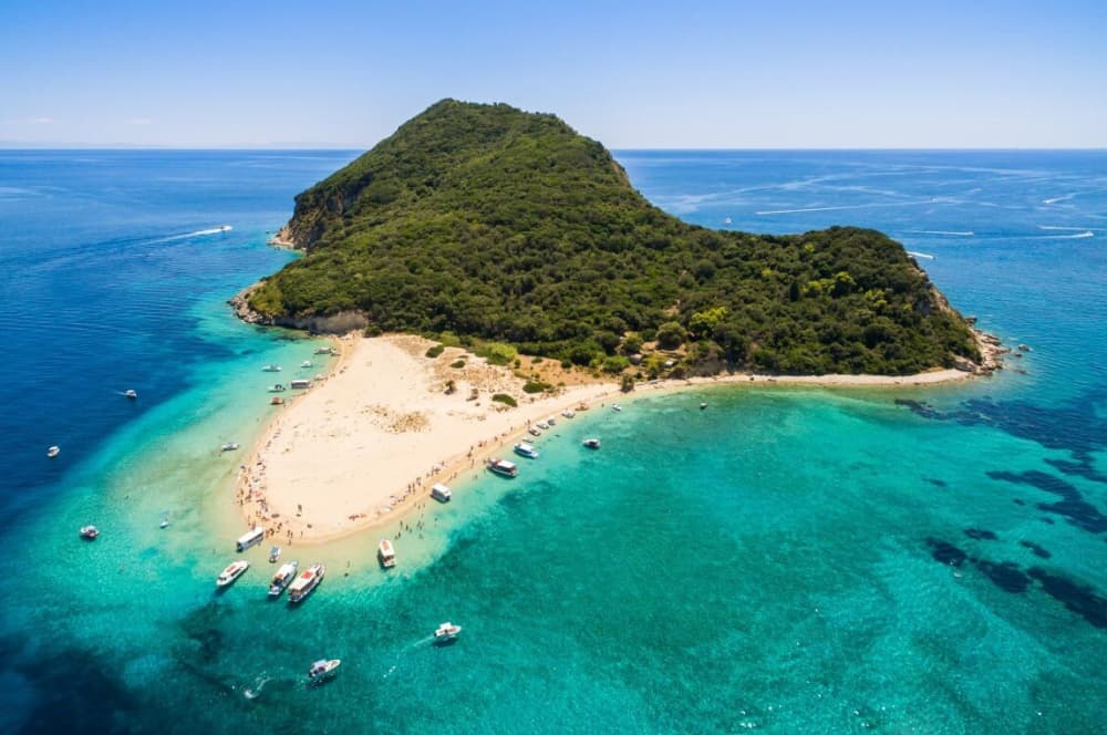 8h of sailing along the coast of Zakynthos