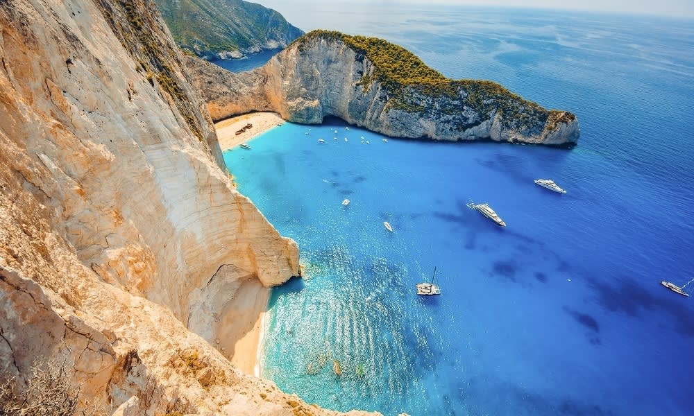 8h of sailing along the coast of Zakynthos