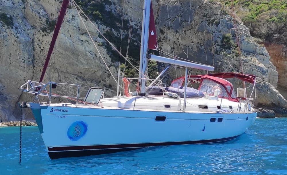 8h of sailing along the coast of Zakynthos