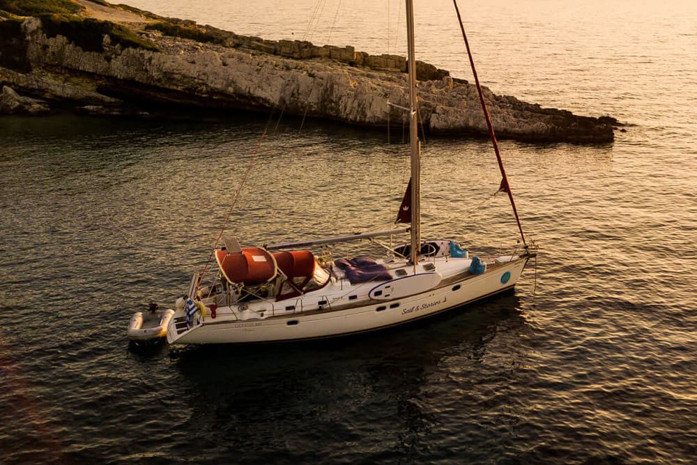 8h of sailing along the coast of Zakynthos
