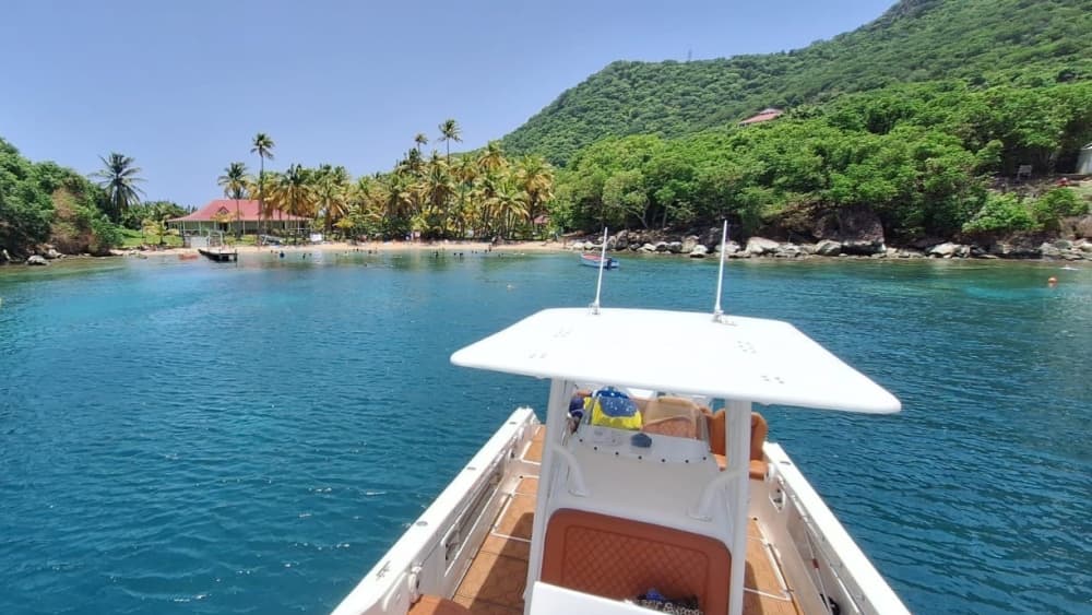 Une journée au Gosier sur un bateau à moteur