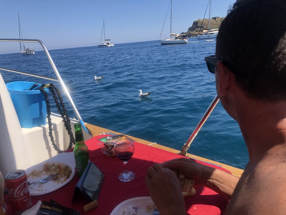 Una giornata a Canet-en-Roussillon su un motoscafo