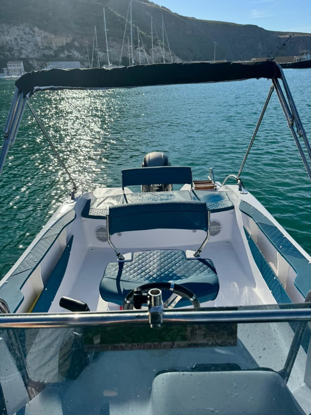 Halvdags båttur i Castellammare del Golfo med motorbåt