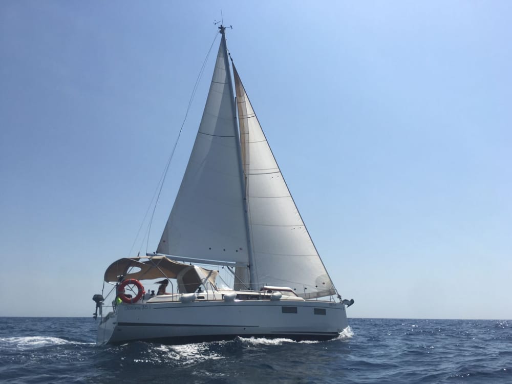 8 uur varen langs de kust van Sant Andreu de Llavaneres