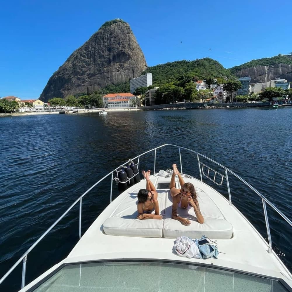 Odkryj Rio de Janeiro podczas całodniowej wycieczki łodzią motorową